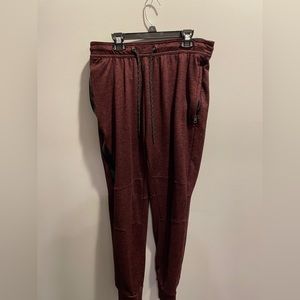 American Eagle Maroon Joggers